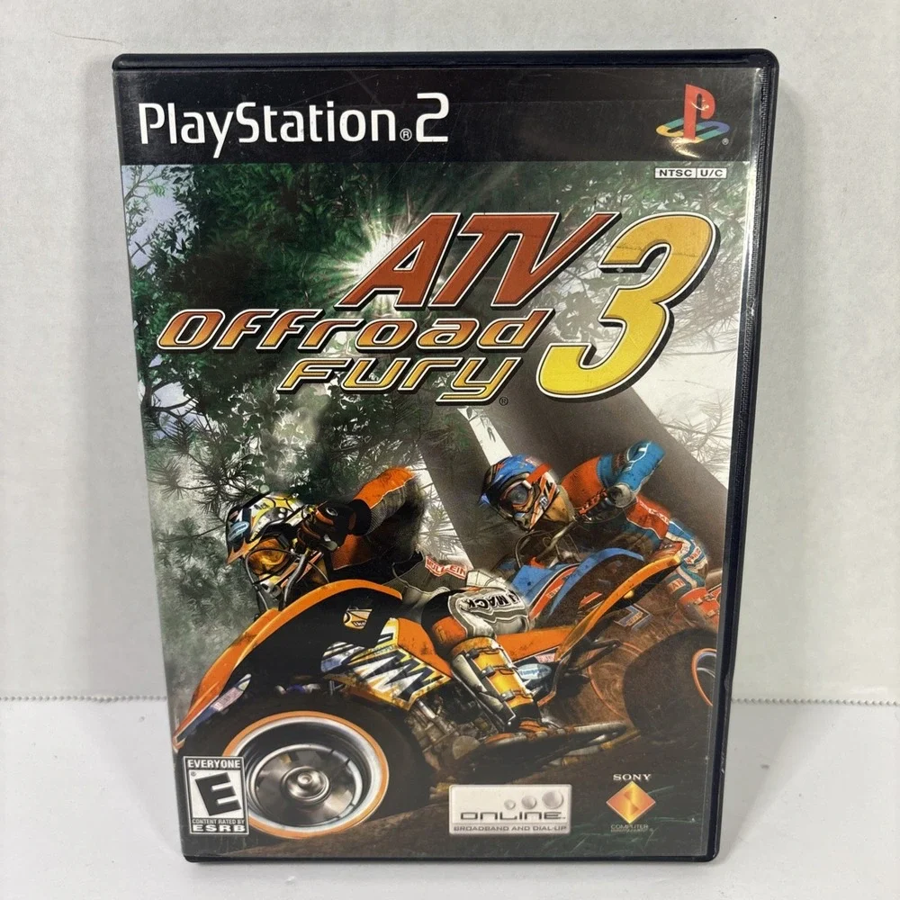 ATV Offroad Fury 3 Sony PlayStation 2 PS2 Racing Game SCUS-97405 Complete CIB